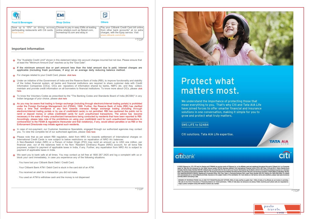 India Indian Oil utility bill template in Word and PDF format, 6 pages, 2